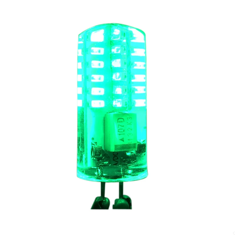 

G4 AC12V DC12V SMD3014 3 Вт Светодиодная лампа накаливания Bombillas красный зеленый синий лампа кукурузные лампочки заменить 20-30 Вт галогенные лампы 5 шт./...