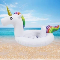 unicorn baby inflatable float pool toys for kids swimming ring pool party inflatable swim seat unicorn pool toy