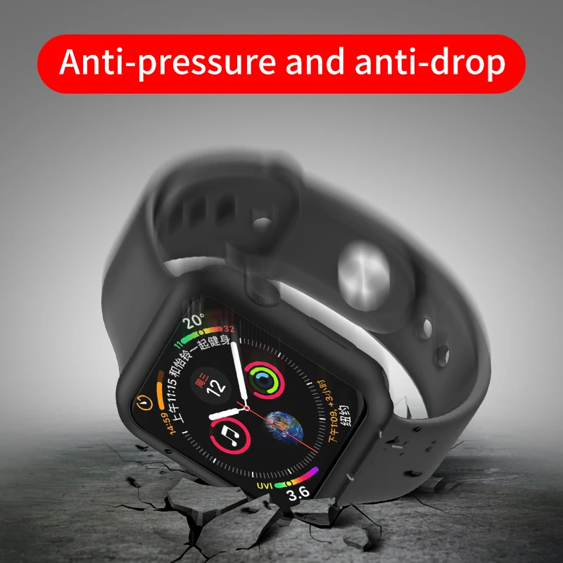 Watch Cover Case For Apple Watch 6 5 4 40mm 44mm Scratch Colorful Soft Cases For IWatch Series 3 2 42mm 38mm Accessories