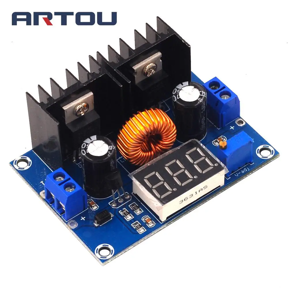 XL4016E1 PWM Регулируемый понижающий модуль платы 4 38 в до 1 25 36 макс. 8 А 250