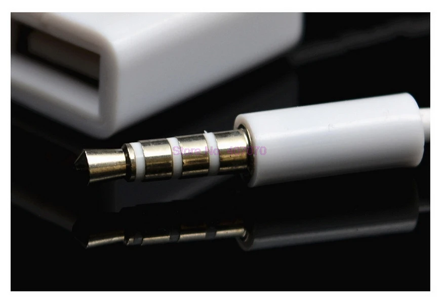 Новое поступление 2000 шт. внешний аудиоразъем 3 5 мм для USB 2 0|Кабели адаптеры и