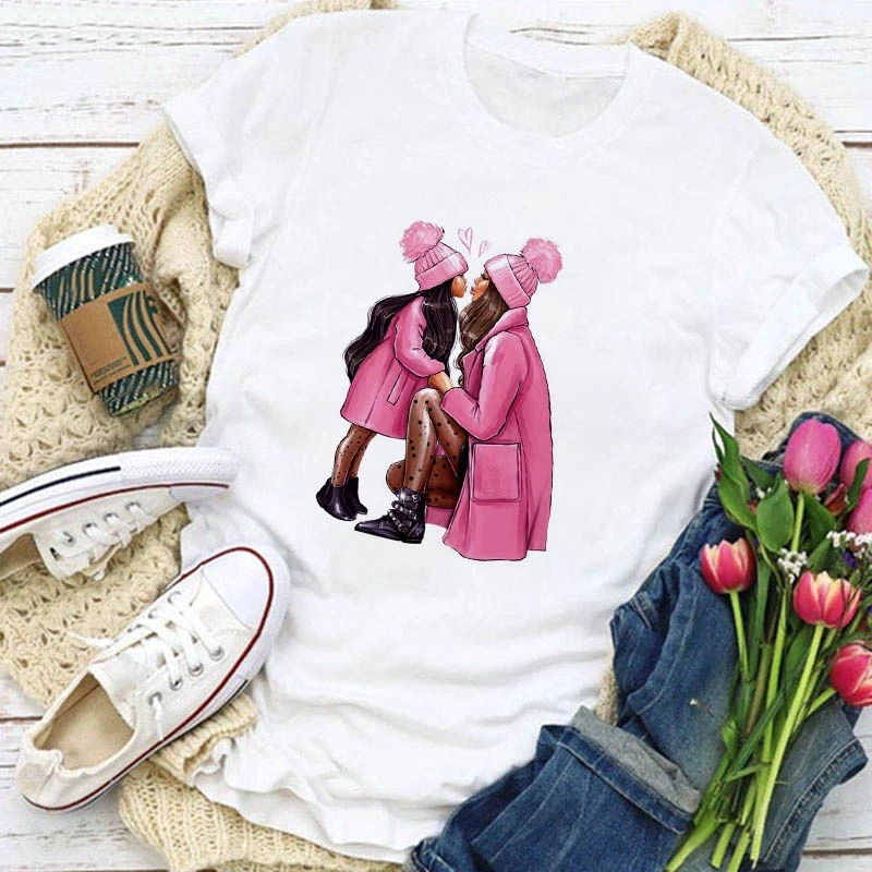 

Футболка женская с коротким рукавом, принтом и графическим принтом, 2021