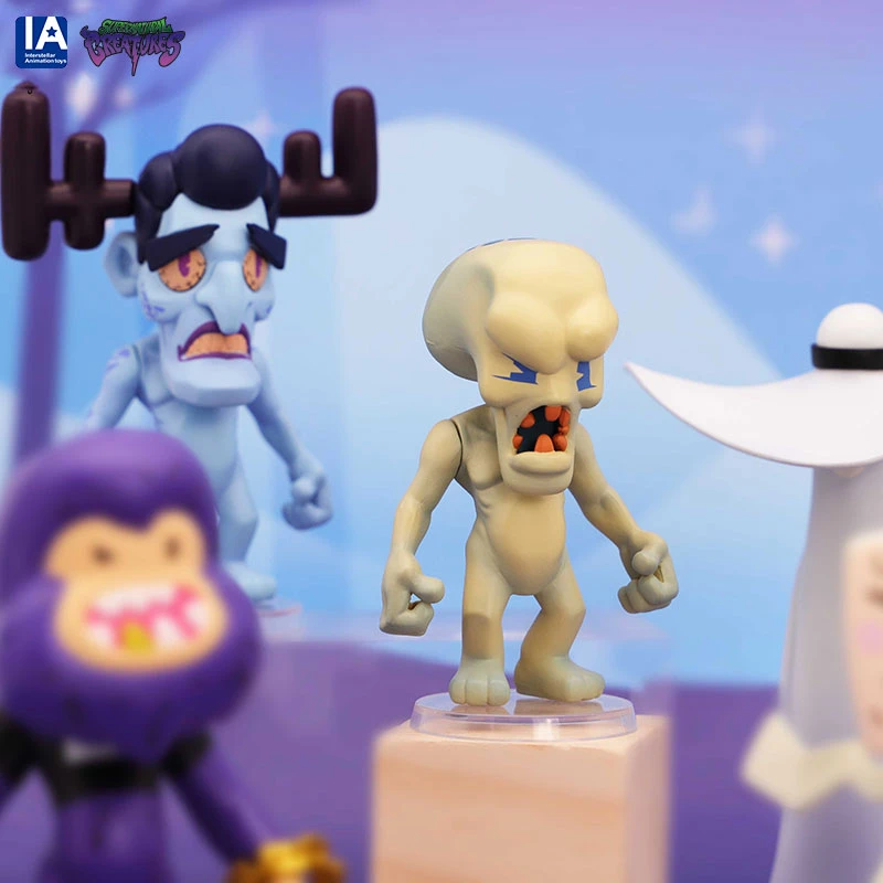 Глухая коробка подлинные IATOYS сверхъестественные создания иллюстрации Wendigo гротеск парад серии куклы
