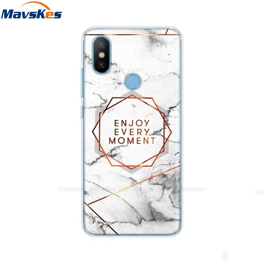 Силиконовый чехол для телефона для Xiaomi mi A2 Lite, чехол с рисунком, мягкая задняя крышка из ТПУ, чехол для телефона для Xiomi mi A2 mi A2 LITE, бампер - Цвет: 12