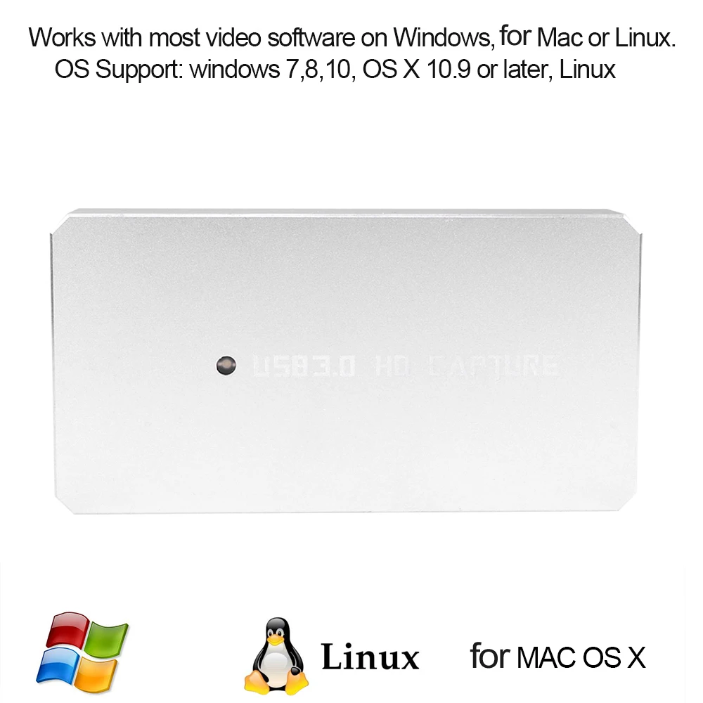 Видеорегистратор ezcap287P 3 0 HD USB 1080P для XBOX One PS3 PS4 WII U|Карты видео- и ТВ-тюнеров| |