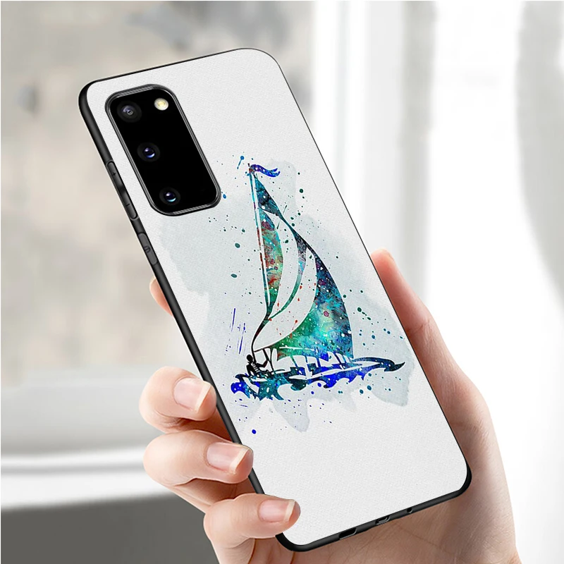 Мягкий чехол для телефона Samsung S20 S10 S9 S8 S7 edge Plus Lite Note 8 9 10 A6 A7 A8 A9 2018 | Мобильные