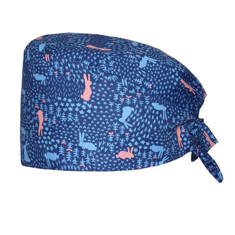 Лес кролик на каждый день Кепки s кормящих Рабочая шляпа ветеринарной клиники Для