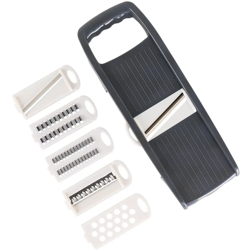 

Slicer Manual Vegetable Cutter with 4 Blade Potato Carrot Grater for Vegetable Onion Slicer Kitchen Accessories