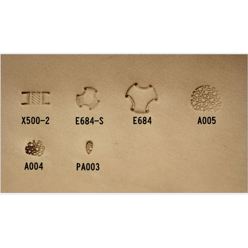 1 шт. инструмент для печати кожи сплав седло Макин резьба ручной работы