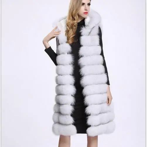 Горячее предложение 2019 утолщенное зимнее пушистое пальто с меховым капюшоном