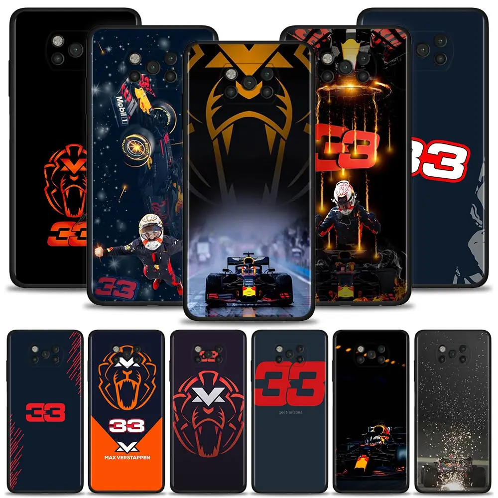 

Case For Xiaomi Poco X3 NFC F3 GT M3 Pro 5G Pocophone F1 Note 10 Civi 11T 10T Pro 11 Lite 5G 9T F1 Super Star Max-Verstappen