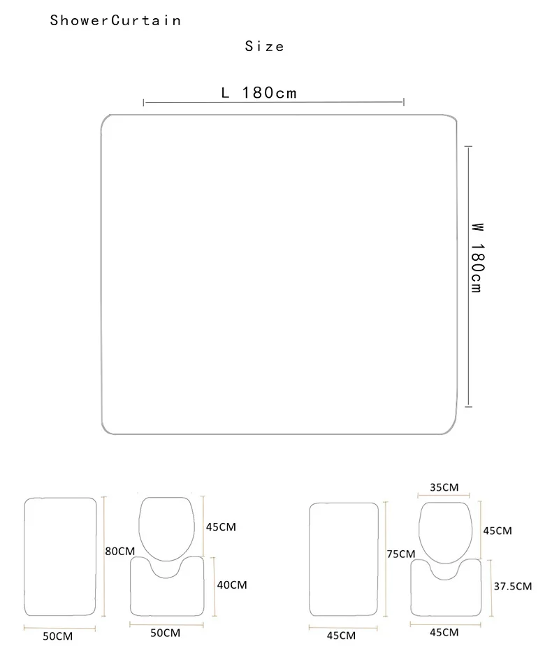 Новинка водостойкая занавеска для душа с водопадом ванная комната пейзаж