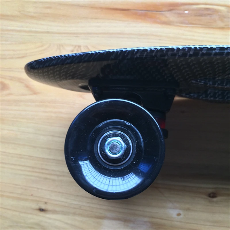 CHI YUAN Haig Graphic Printed Mini Cruiser Plastic Skateboard 22&quot X 6&quot Retro Longboard Skate Long Board |