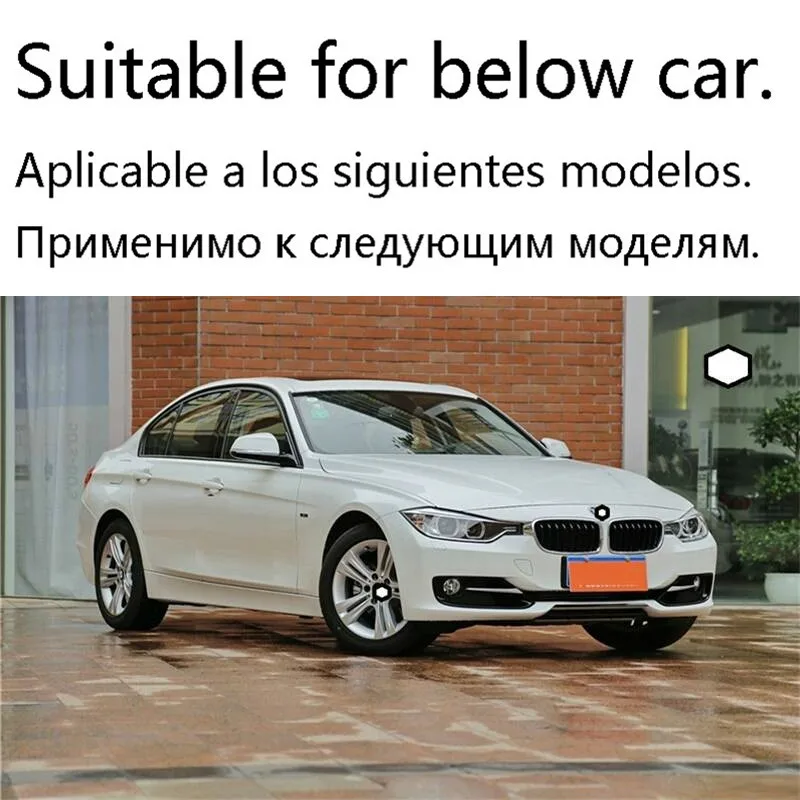 Auto Molding Modification Protector Coche Sticker Bumper Guard Car Accessories Styling Mouldings 12 13 14 15 16 FOR BMW 3 series |