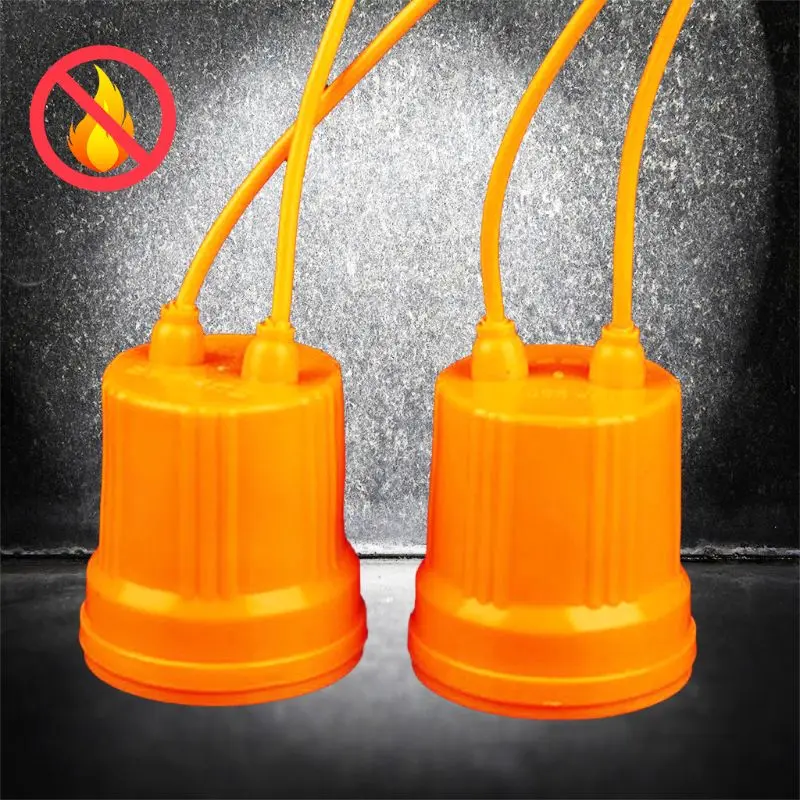 

E27 Ceramic Waterproof Holder Base Screw Light Bulb Lamp Socket Flame Retardant Durable Safe Non Electric leakage wholesale