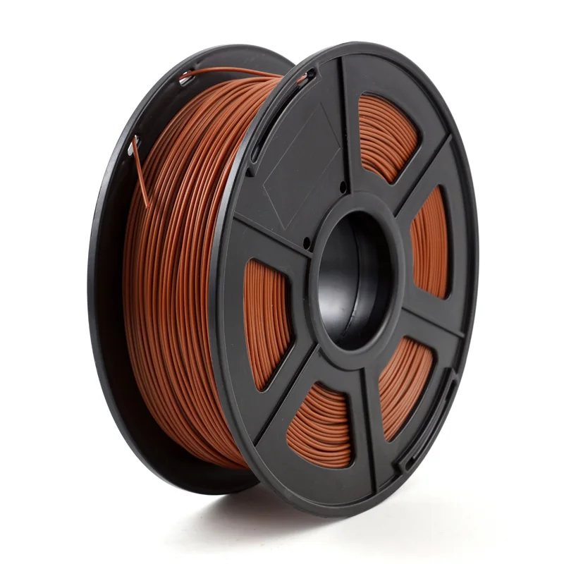 SunDcreate нить для 3d принтера 1,75 PLA PETG углеродное волокно дерево ABS TPU PC POM PA Металл ASA HIPS керамика нейлон PMMA - Цвет: PLA Brown