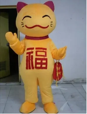 

Cat Mascot Costume Cartoon Character Adult Size Fancy Party Costume Apparel Birthday Party Masquerade