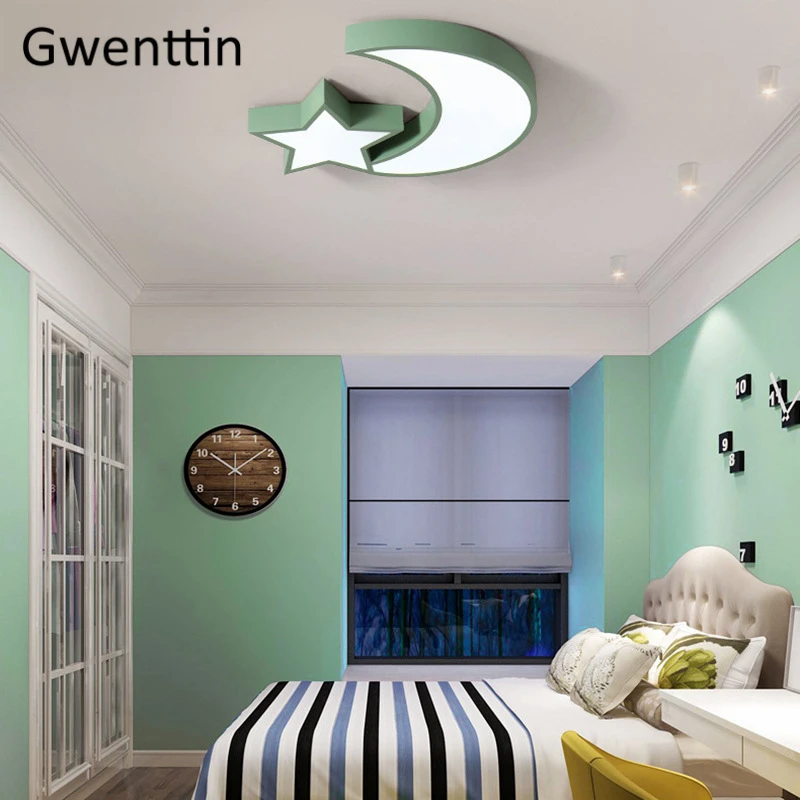 Современный светодиодный потолочный светильник с регулируемой яркостью s луна