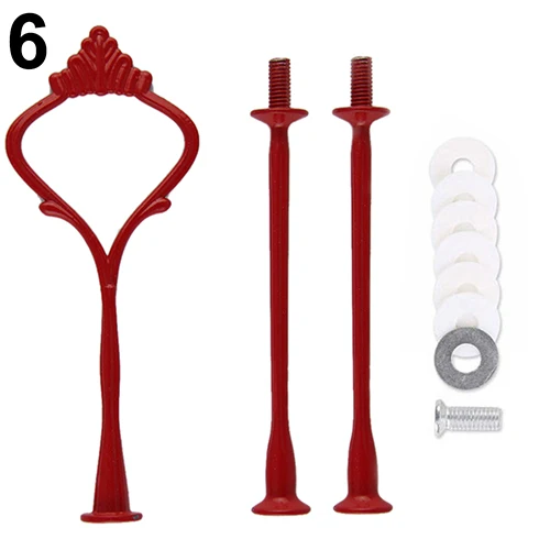 1 Набор из 2 или 3 уровней Конфеты Кекс лоток цинковый сплав Свадебная вечеринка