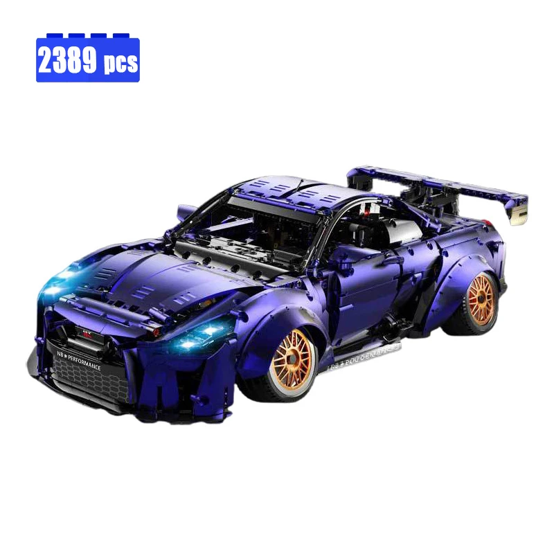 

MOC 1:10 Classic Supercar Technology Building Blocks Assembling High Tech City Racing Car Brick Enlighten Toy Gifts for Children