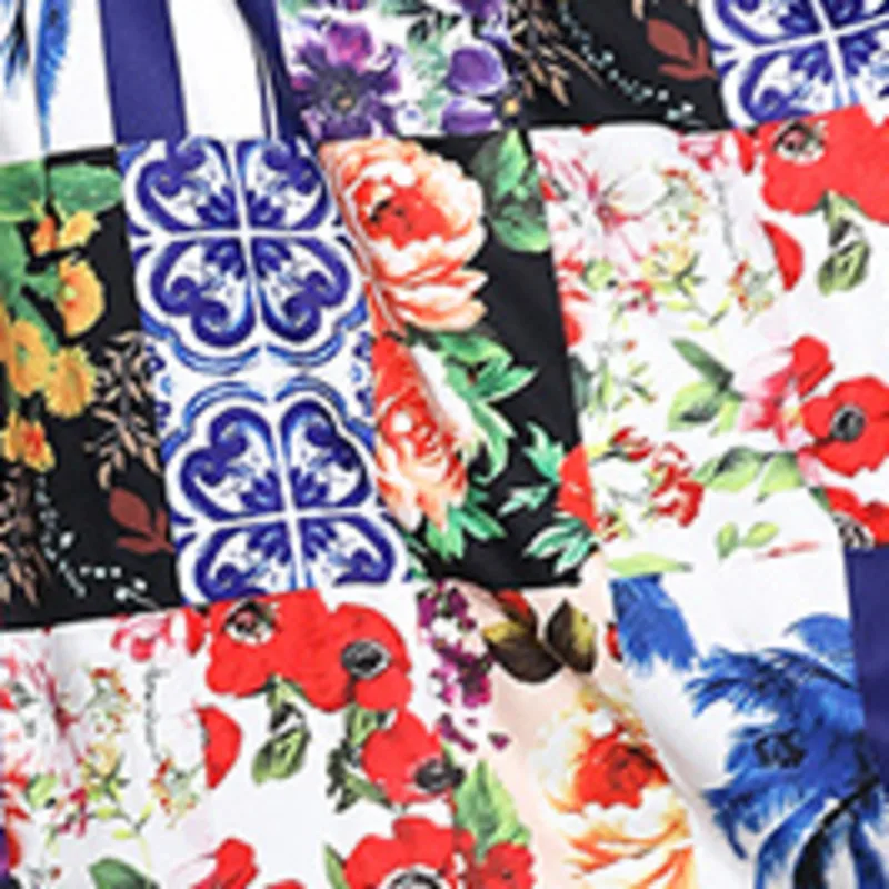 

Vintage Womens Spaghetti Strap Backless High Waist Flower Print Plain Pleated Long Dress 2021 Summer Boho Beach Dresses Vestidos