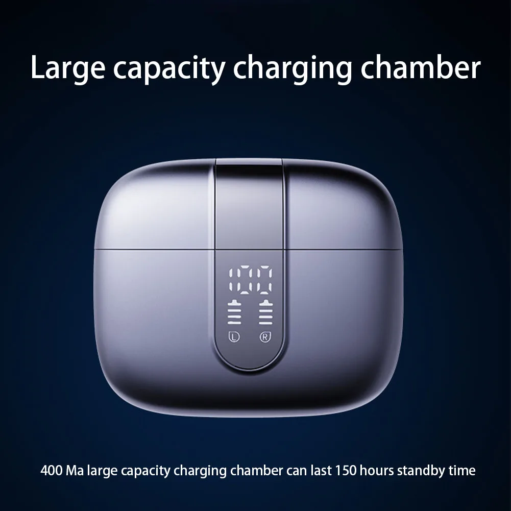 

2023 TWS совместимые с 5.0 беспроводные Bluetooth-наушники, водонепроницаемые спортивные HiFi-наушники, наушники-вкладыши с шумоподавлением