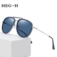 heg h brand photochromic vintage pilot sunglasses men polarized safety driving sun glasses women anti glare gafas de sol hombre