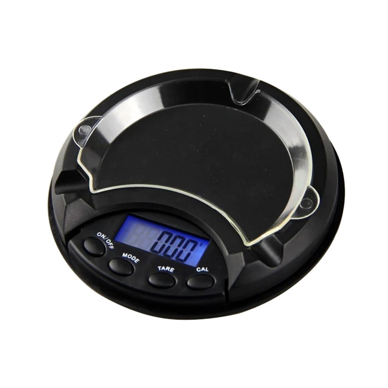 High precision 0.01g Pocket Digital Scale Jewelry Gold Balance Weight Gram LCD weighting Electronic Scales Ashtray shape | Дом и сад