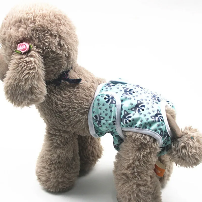 Женские подгузники с принтом для девочек щенков трусики домашних питомцев собак