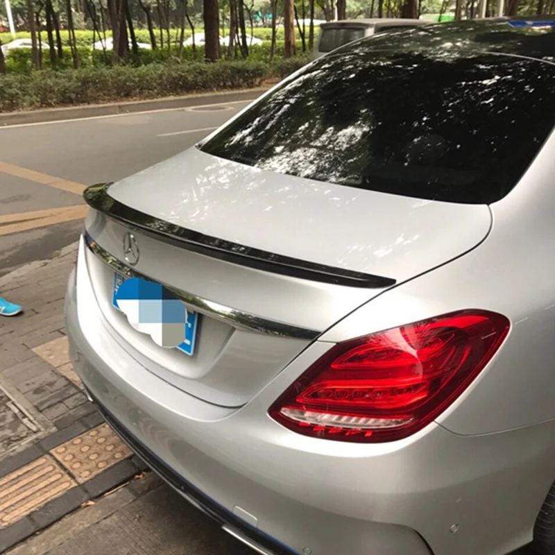 Спойлер для Mercedes Benz W205 2016 18 C180/C200/C230 c класс спойлер высокого качества из