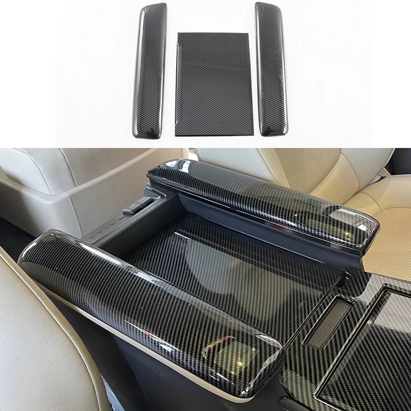 Car Center Armrest Box Protective Cover Auto Seat Arm Rest Box Cover Car Styling Accessories For TOYOTA Sienna (XL40) 2021 2022