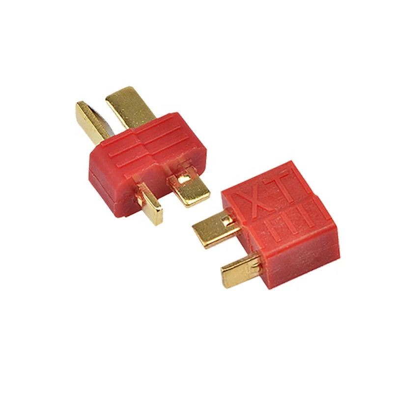 

10 pairs Anti Skidding Deans Plug Male Female Antiskid T Style Connector For RC Lipo Battery Brushless Motor ESC Helicopter