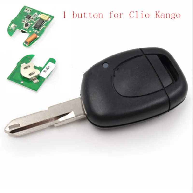 1 кнопка дистанционного ключа 434 МГц pcf7947 чип для renault clio 2 Symbol Clio II Kango