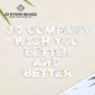 Хорошее качество натуральный белый корпус перламутр 26 заглавной буквы подвески Diy ожерелье аксессуары для изготовления ювелирных изделий