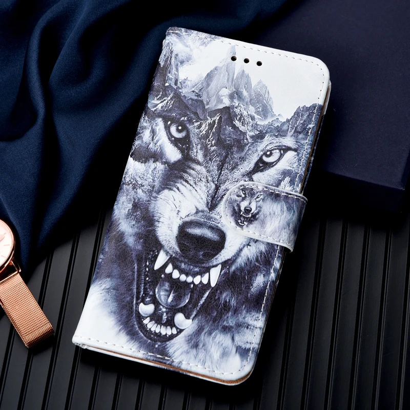 Роскошный кожаный флип-чехол для телефона чернобурой лисицы B8 лиса + Fundas Coque