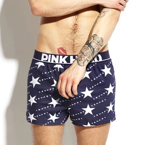 Трусы-боксеры мужские с принтом герои, 100% хлопок