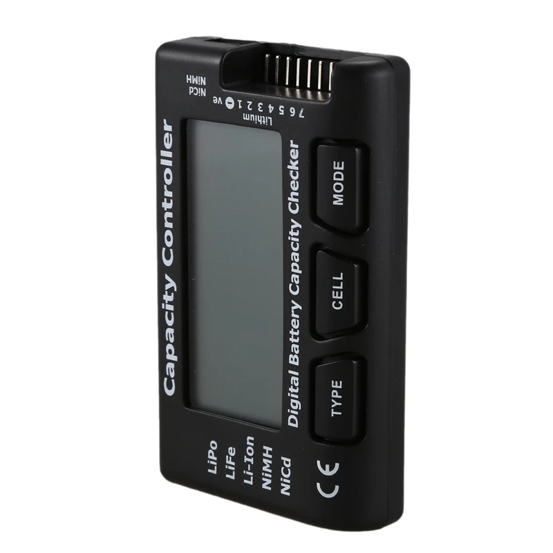 

2.1" RC Cell Meter-7 Digital Battery Capacity Checker/Controller for NiCd / NiMH / LiPo / LiFe / Li-ion