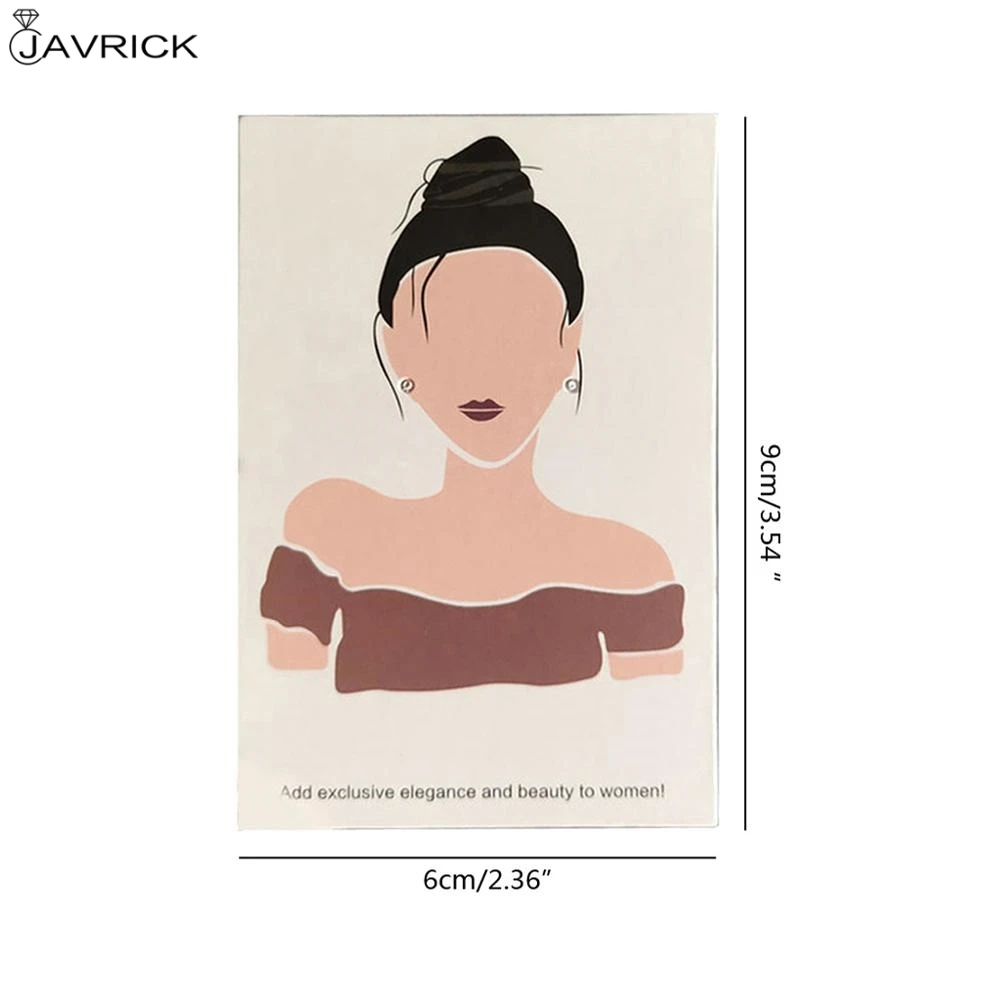 

Fashion 6x9cm 100pcs Drop Earrings Display Card Earrings Dangle Stud Card Top Grade Women Earrings Paper Card Holders