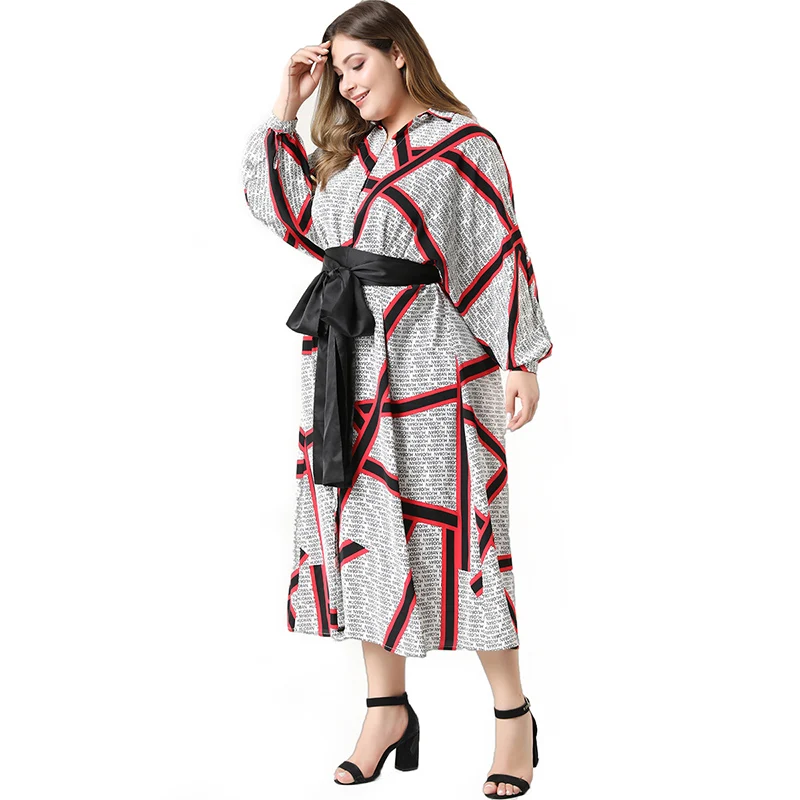 2021 Абая длинная Весенняя мода для женщин Большие размеры элегантное платье с