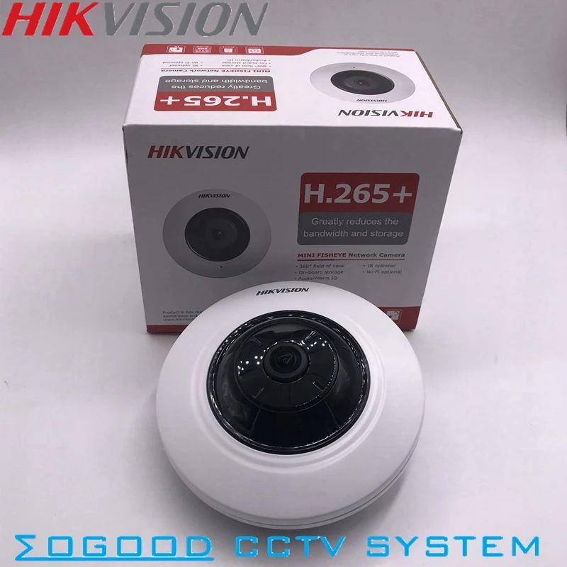 Hikvision международная версия DS-2CD2955FWD-IS Замена DS-2CD2942F-IWS 5MP ip-камера рыбий глаз