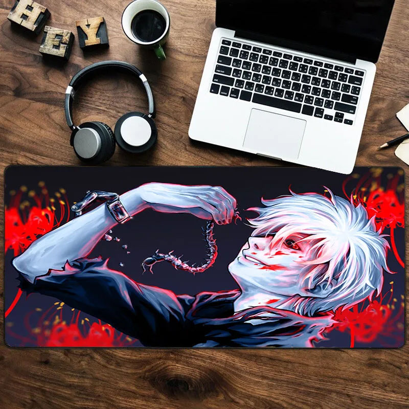 

Tokyo Ghoul Extra Large Mouse Pad Big Computer Customed Large size 40x90x3cm Mouse Pad Keyboard Desk Mat