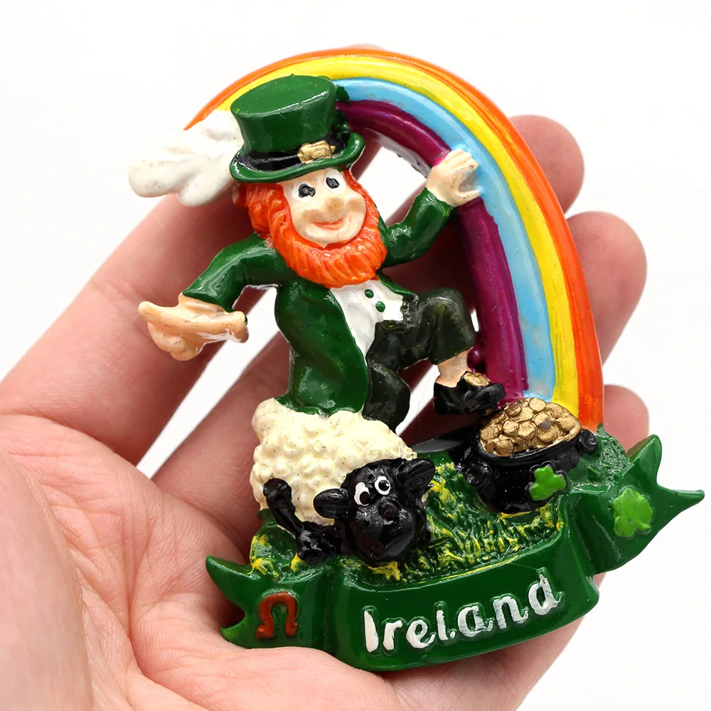 Северная Европа ирландский карлик мультяшный персонаж сувениры из овечьей