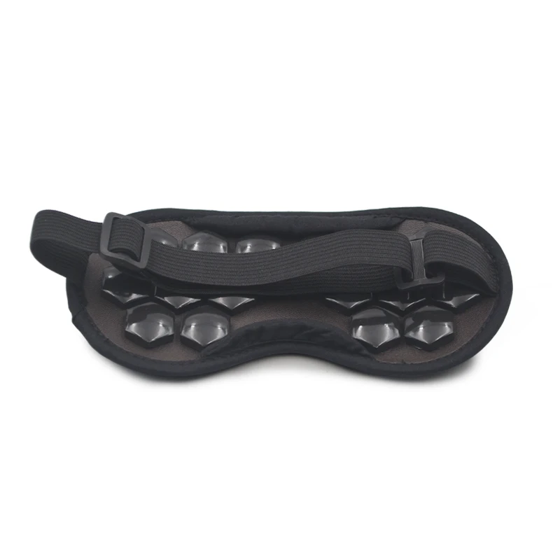 1 шт. маска для глаз массажер физиотерапии натуральный Нефритовый камень повязка