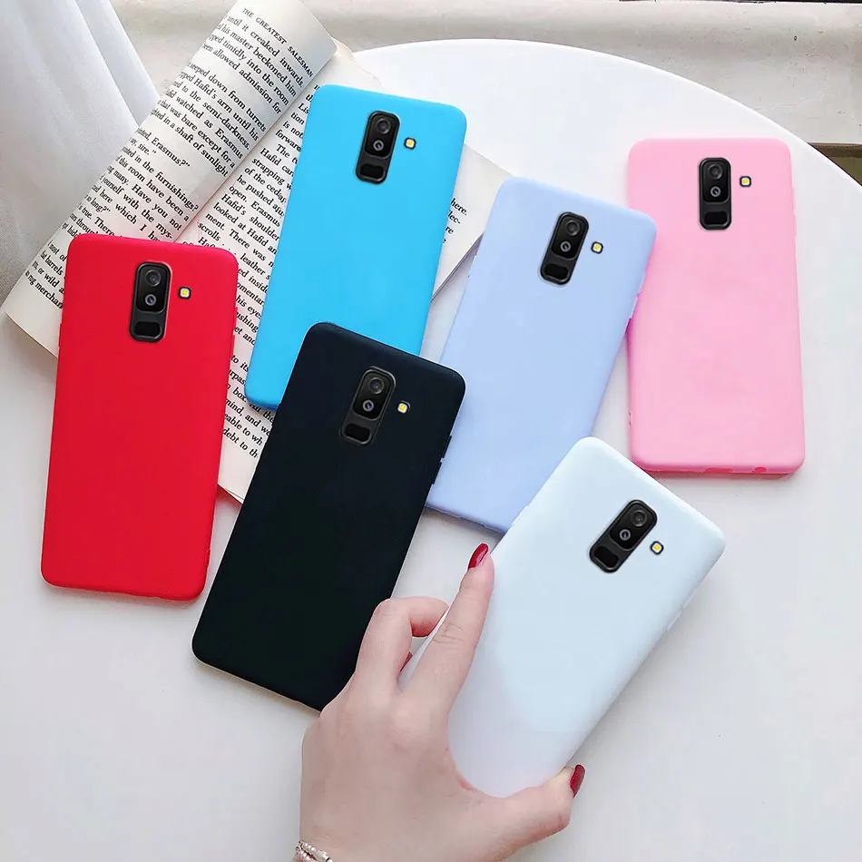 

For Samsung Galaxy J8 Case For Samsung Galaxy J8 2018 Cover Case Silicone TPU Soft Matte Capa for Samsung J8 J 8 Phone Fundas