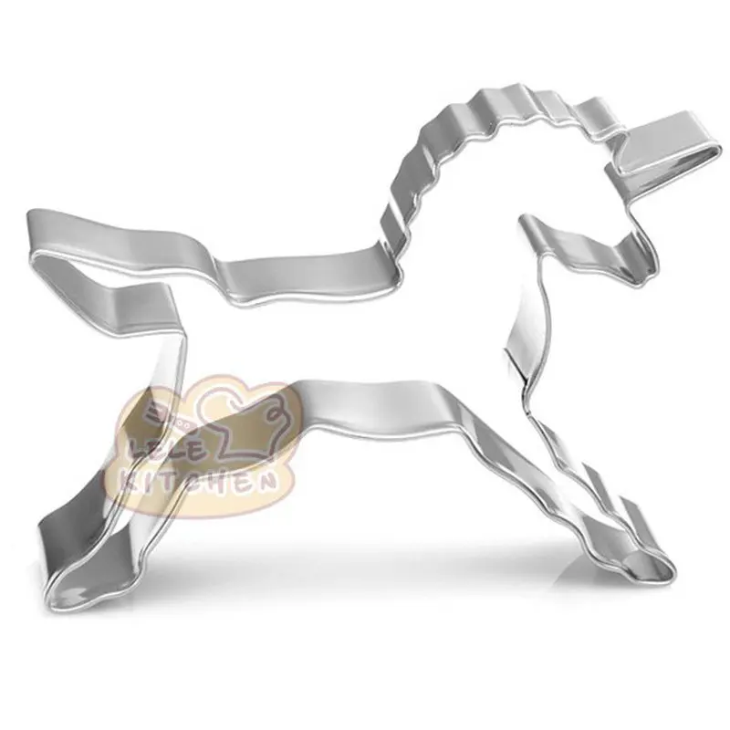 3d резак для печенья в форме единорога форма украшения торта бисквитная выпечки