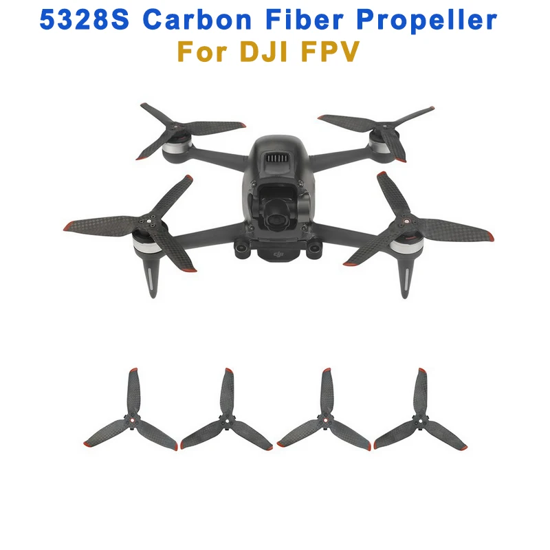 

5328S Carbon Fiber Propellers High Hardness for DJI FPV Drone Accessories