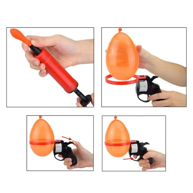 

Russian Roulette Model Balloon Bang Party Game Fun Tricky Toy Gift C5AA