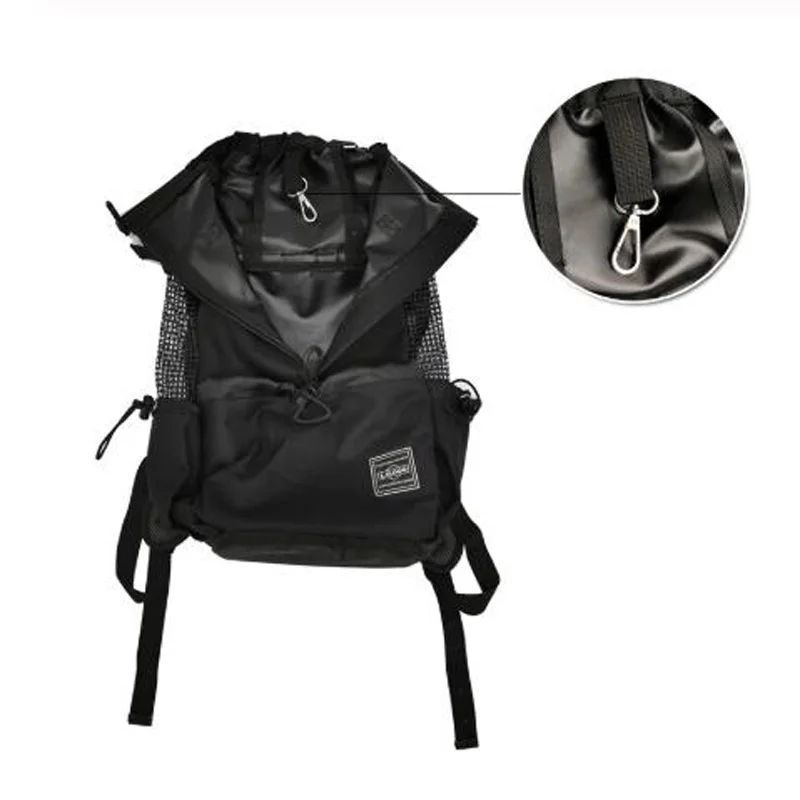 Регулируемый рюкзак для путешествий и прогулок с собаками светоотражающая сумка