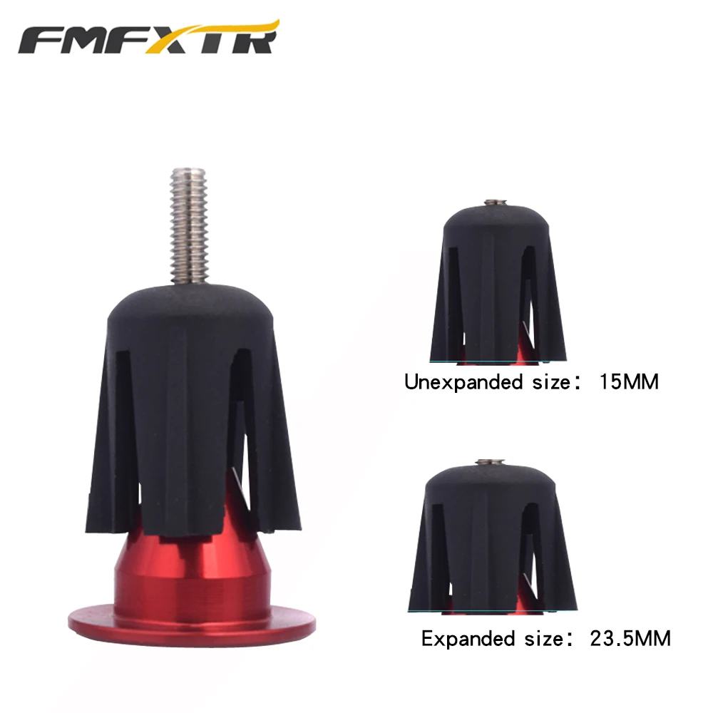 Fmfxtrbiking прочный руль из сплава одна пара алюминиевые Заглушки для руля велосипеда