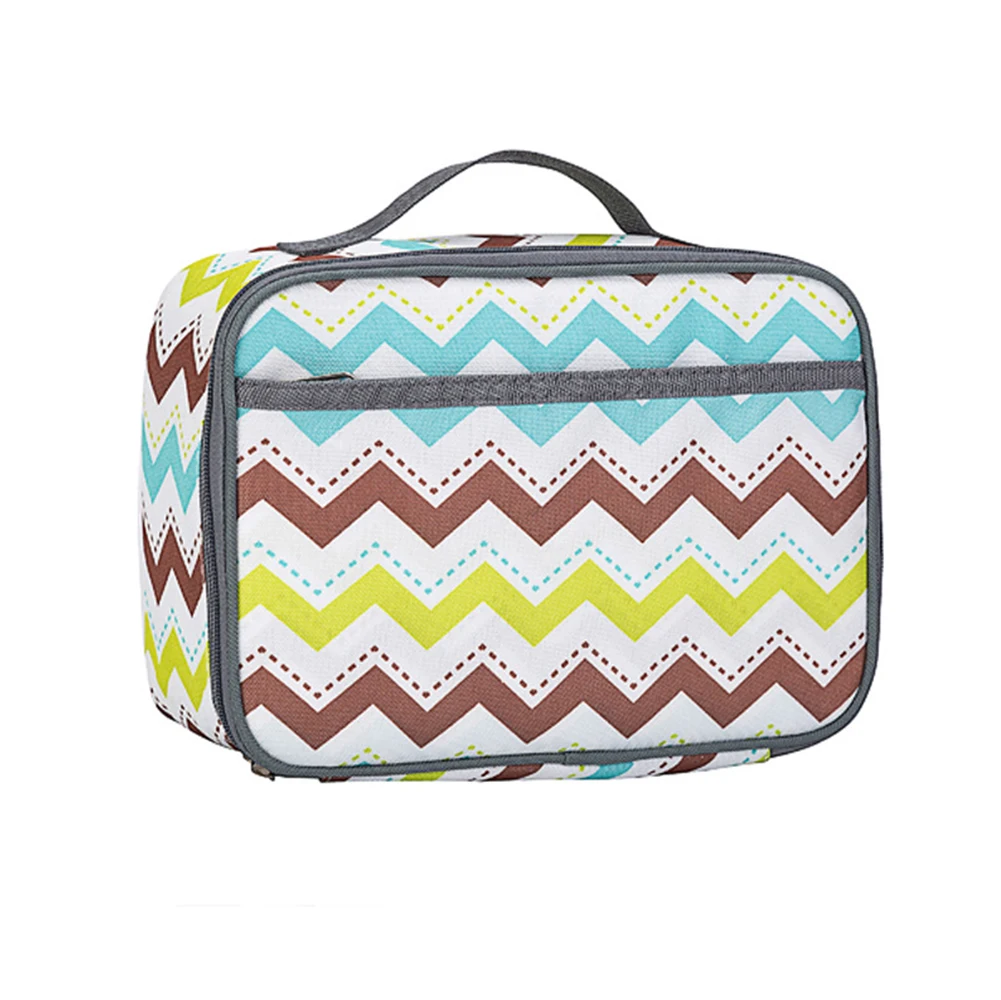 С ручкой карманная Портативная сумка для еды износостойкая Изолированная